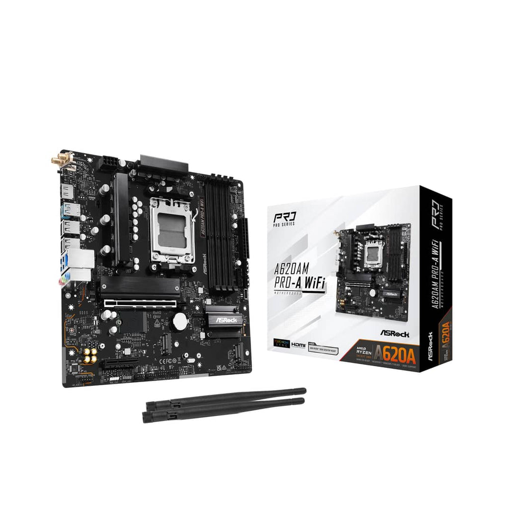 Asrock A620AM Pro-A WiFi AM5 DDR5 Motherboard