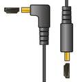 4K Flat HDMI Leads with Right Angled Plug 3m