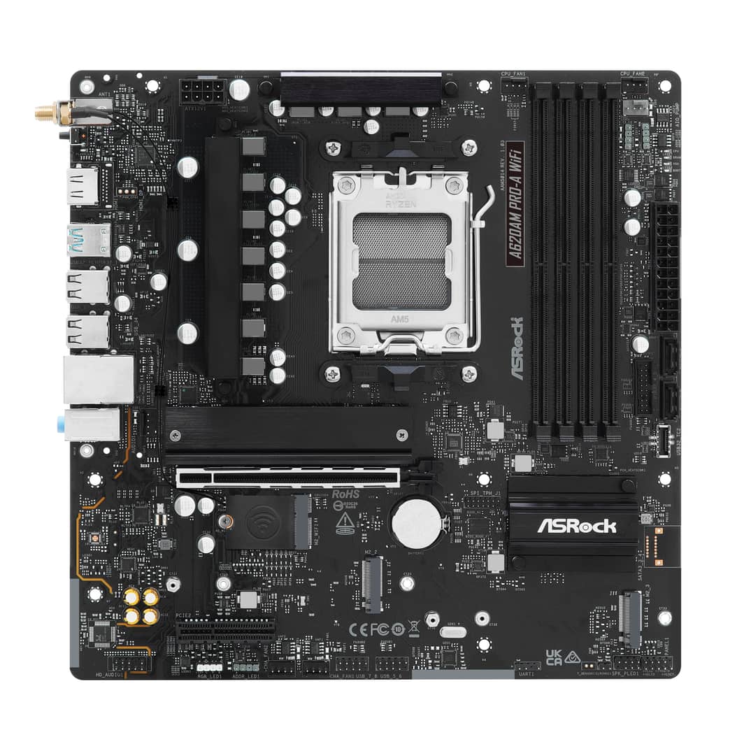 Asrock A620AM Pro-A WiFi AM5 DDR5 Motherboard