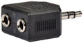 3.5mm Stereo Jack to Twin 3.5mm Socket