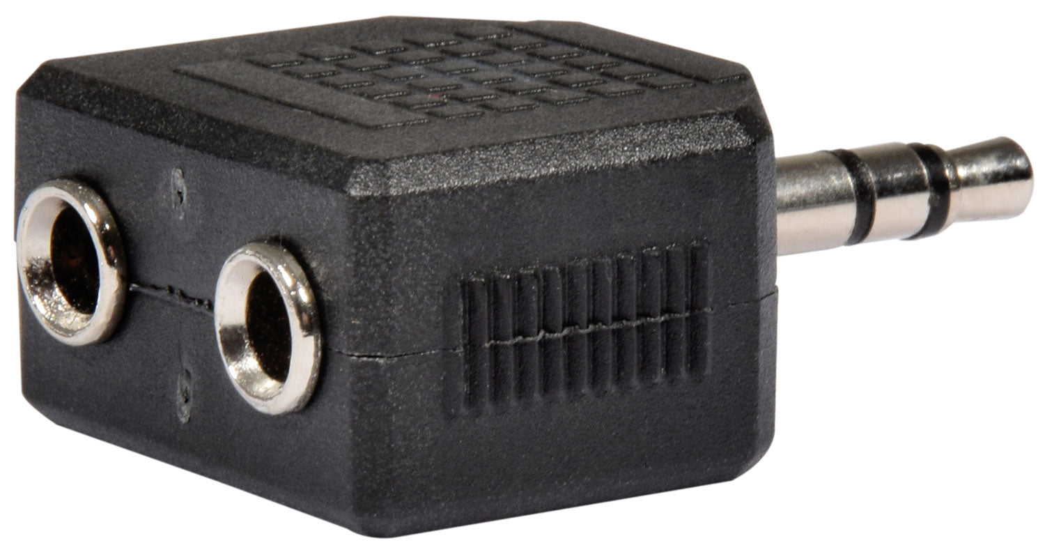 3.5mm Stereo Jack to Twin 3.5mm Socket