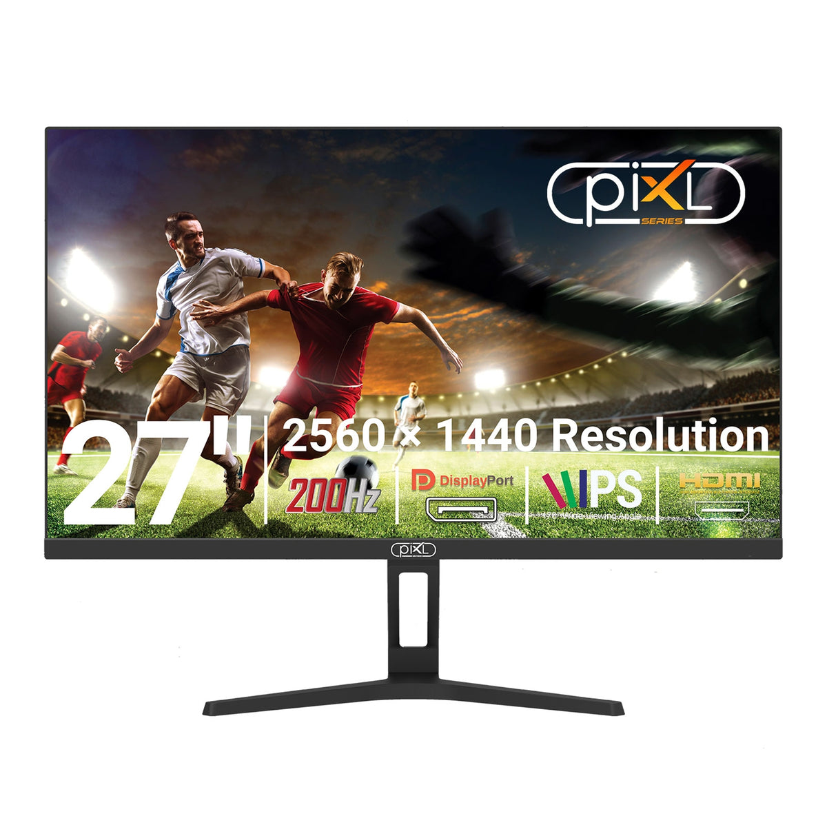 piXL X-Series GS27QIDPHA 27 Inch QHD IPS Gaming Monitor with 200Hz Ref ...