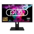 piXL PX27UDH4K 27 Inch 60Hz 4K IPS Monitor with 3840 x 2160 Resolution, 5ms Response Time, 60Hz Refresh Rate, USB-C, USB-B, USB-A, HDMI, Display Port
