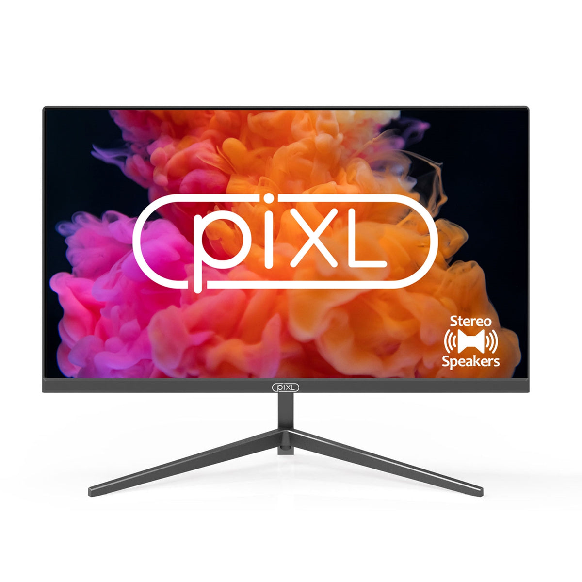 piXL PXD24VH 24 Inch Full HD 60Hz Widescreen Monitor with 1920 x 1080 Resolution, 6.5ms Response Time, Speakers, VGA & HDMI