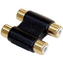 Twin Phono (RCA) Coupler F-F
