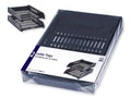 2x Letter Trays Black