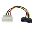20cm 4 Pin Molex to SATA Power