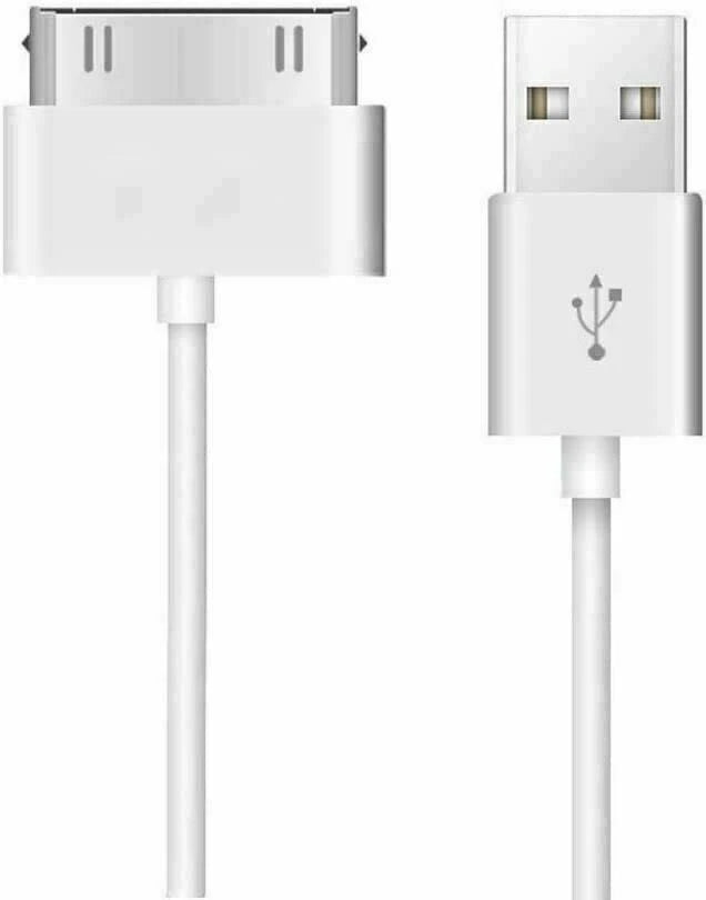 30Pin IPAD/IPOD/IPHONE LEAD - White
